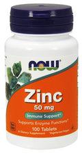 Zinc, 50mg - 100 tabs