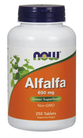 Alfalfa, 650mg - 250 tablets