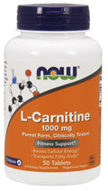 L-Carnitine, 1000mg - 50 tabs