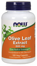 Olive Leaf Extract, 500mg - 120 vcaps