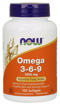 Omega 3-6-9, 1000mg - 100 softgels