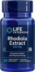 Rhodiola Extract, 250mg - 60 vcaps
