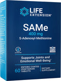 SAMe S-Adenosyl-Methionine, 400mg - 60 enteric coated tabs