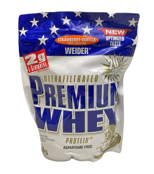 Premium Whey, Strawberry Vanilla - 500g