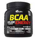 BCAA Xplode Energy, Fruit Punch - 500g