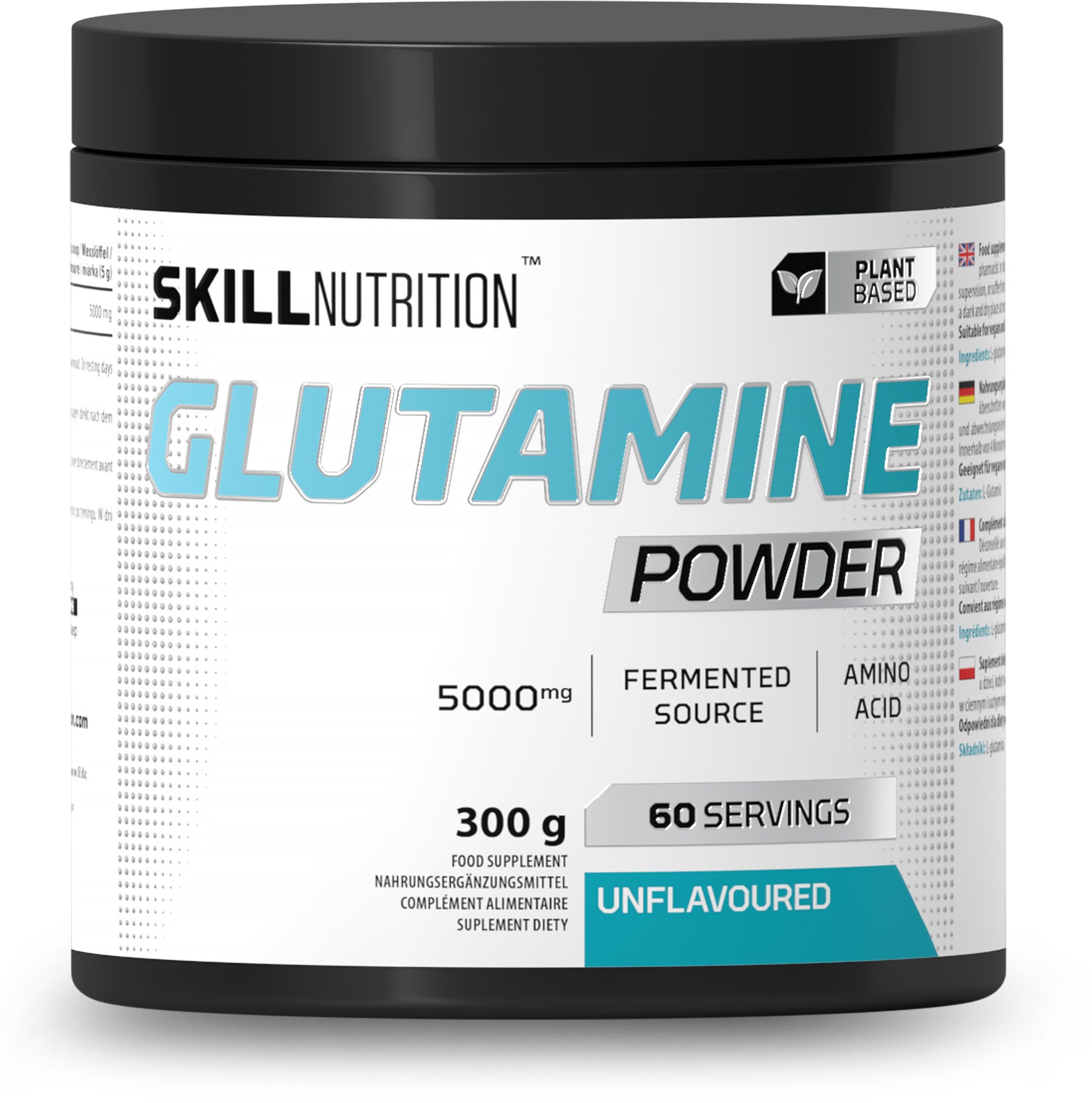 Glutamine Powder, Unflavoured - 300g