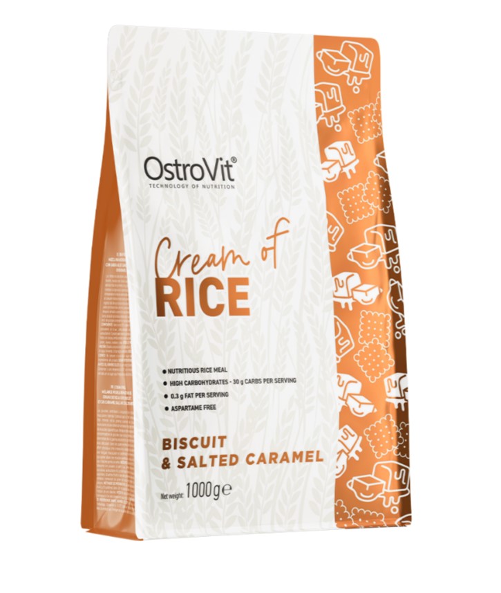 Cream of Rice, Biscuit & Salted Caramel - 1000g