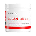 Clean Burn Powder, Strawberry Lemonade - 186g