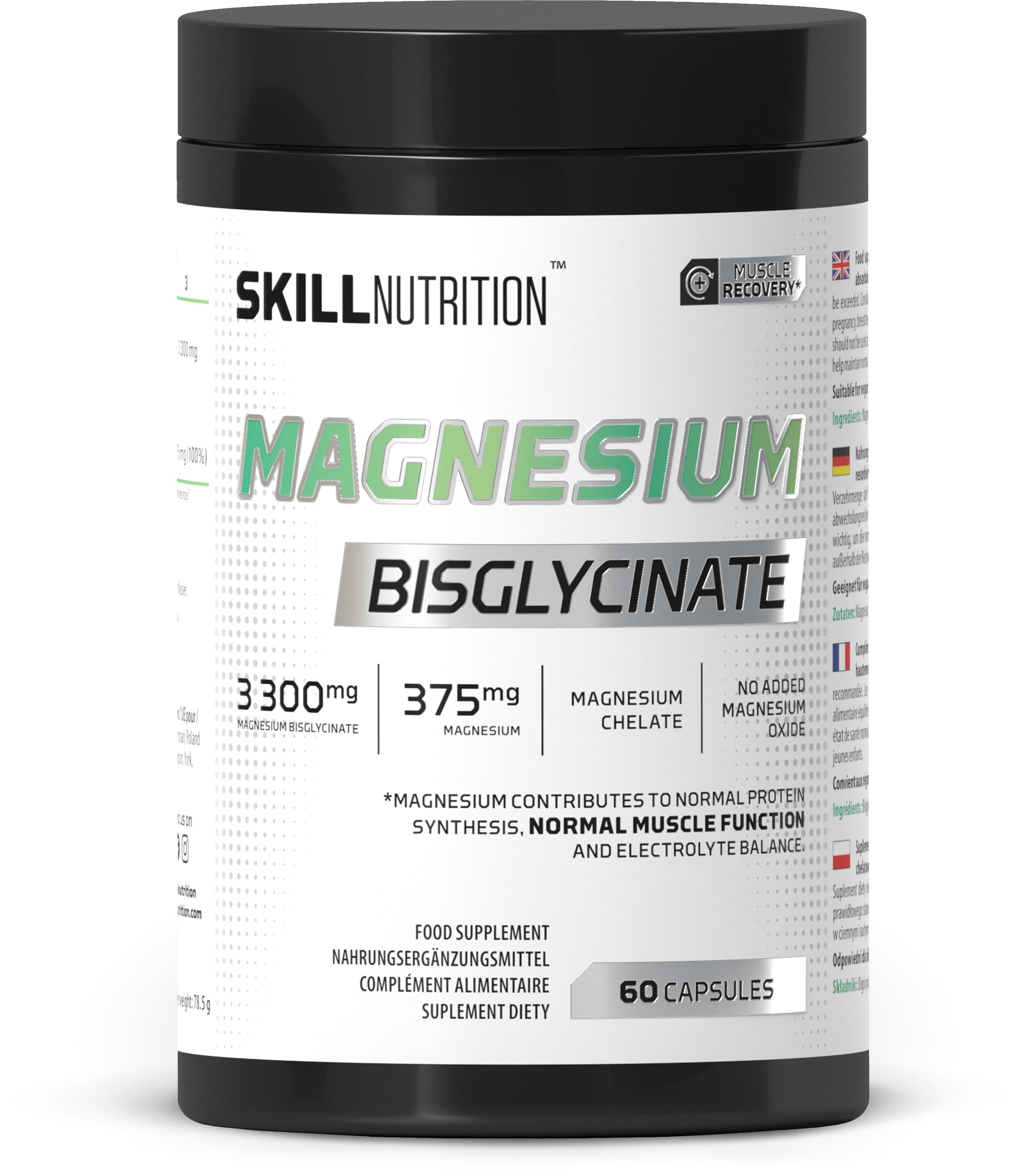 Magnesium Bisglycinate - 60 caps