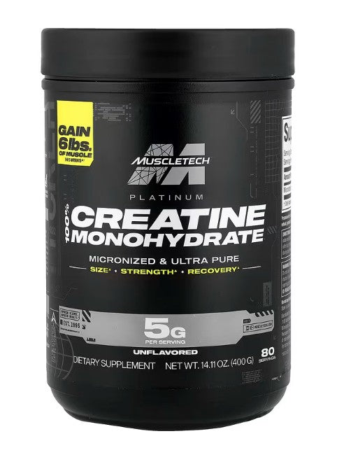 Platinum 100% Creatine Monohydrate - 400g