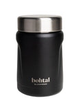Bohtal Insulated Food Jar, Black - 550 ml.