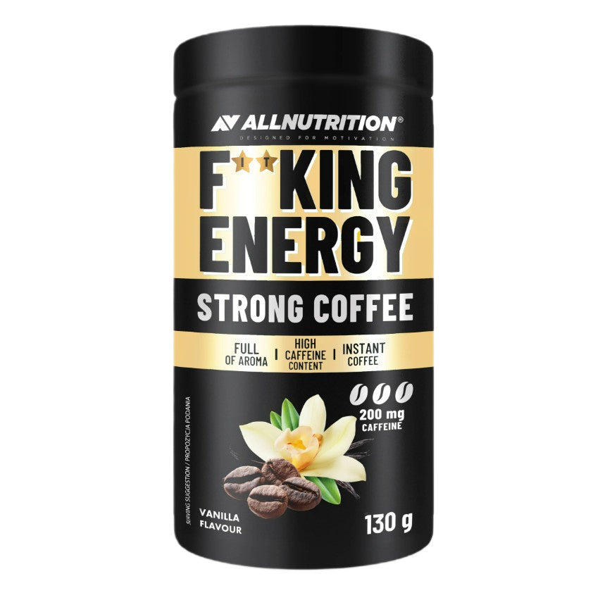 Fitking Energy Strong Coffee, Vanilla - 130g